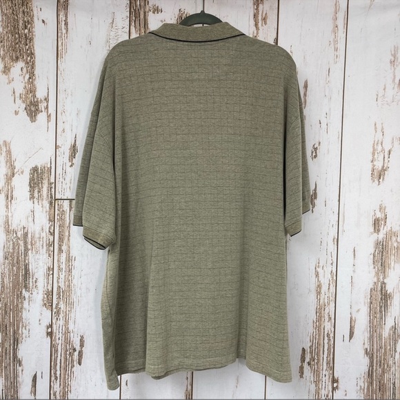 Haggar, Tan Polo Shirt, Size 3XLT. In excellent condition! - Picture 5 of 5